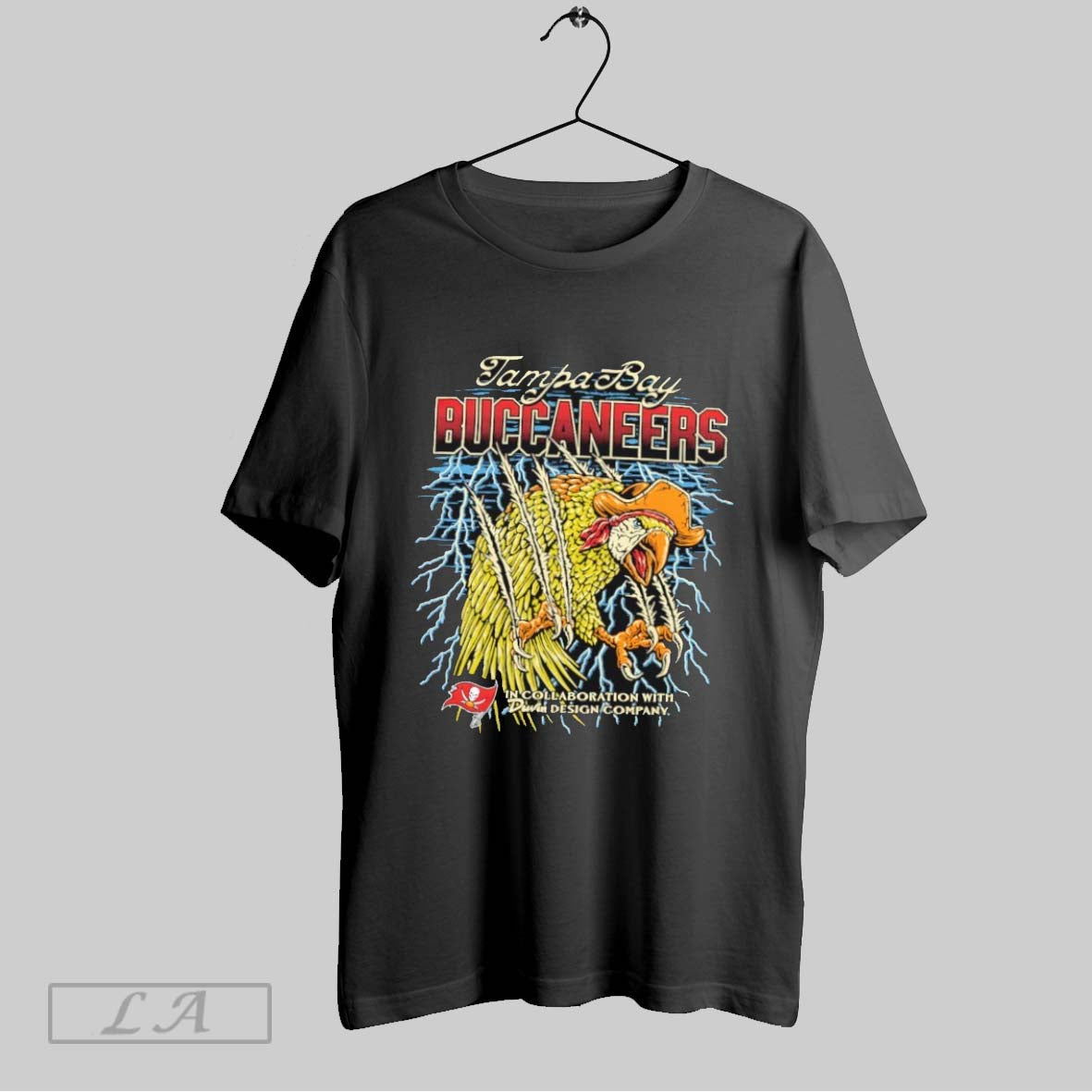 Original Tampa Bay Buccaneers Duvin Designs Co 50 Seasons Of The Krewe Parrot