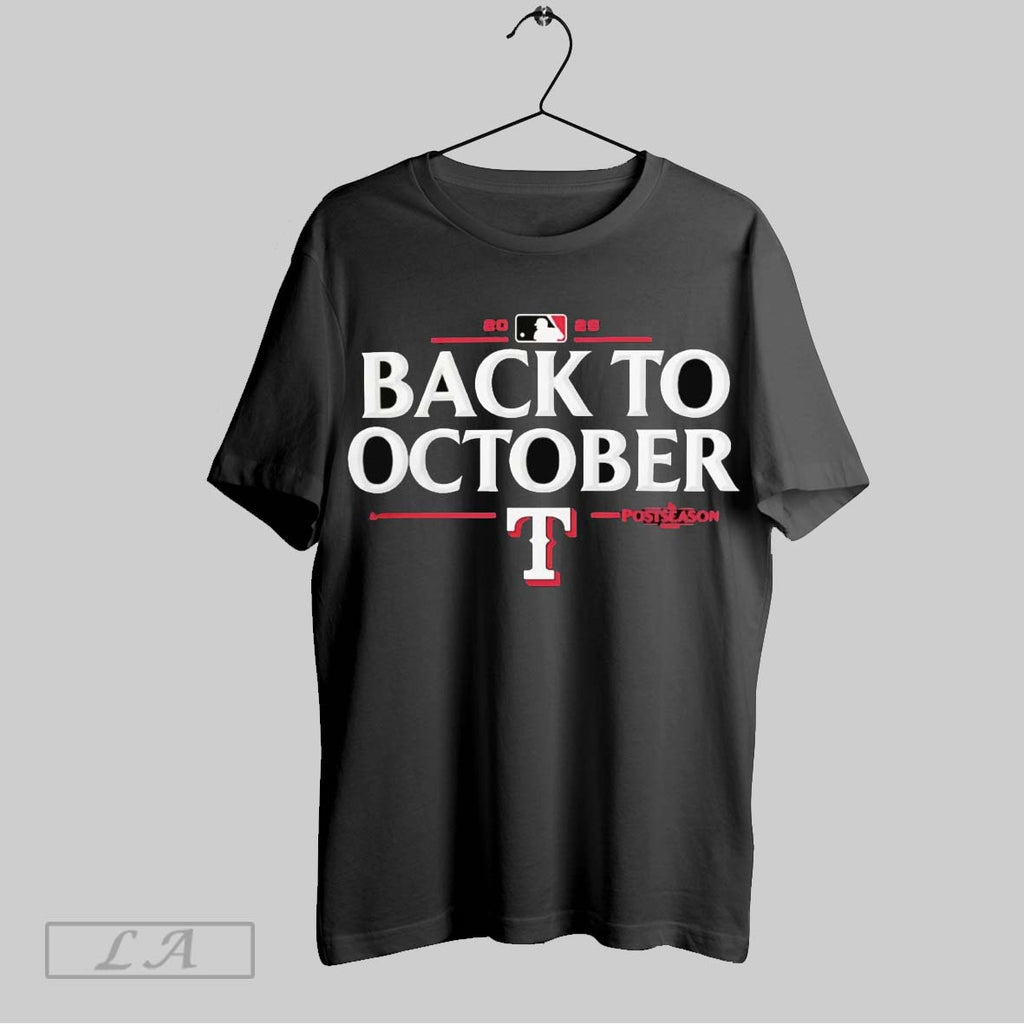Original Texas Rangers Back To October 2025 Mlb Postseason