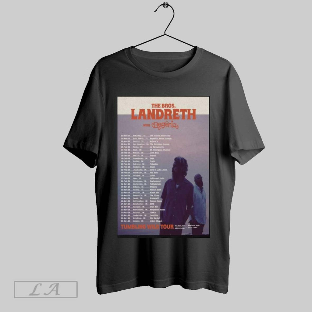 Original The Bros Landreth With Begonia Europe The Tumbling Wild Tour 2026
