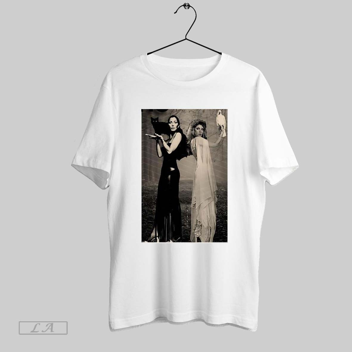 Original The Cher Black Cat And Stevie White Dove Dark Lady