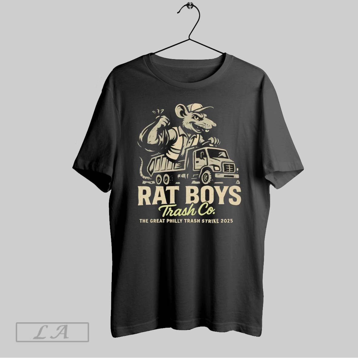 Original The Great Philly Trash Strike 2025 Rat Boys Trash Co