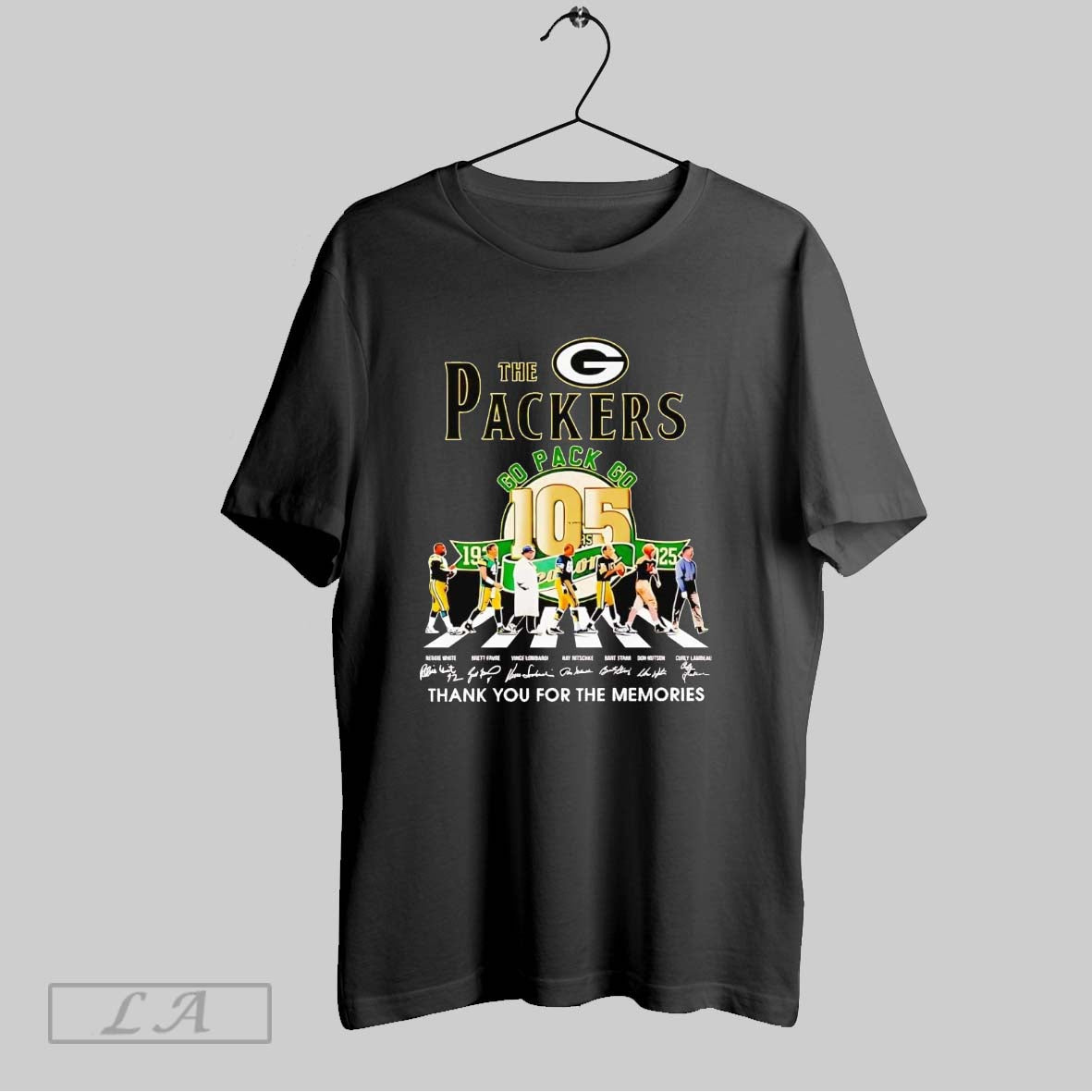 Original The Packers Go Pack Go 105 Seasons Legend Players