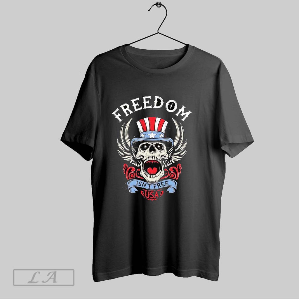 Original Uncle Sam Skull Freedom Isnt Free Usa