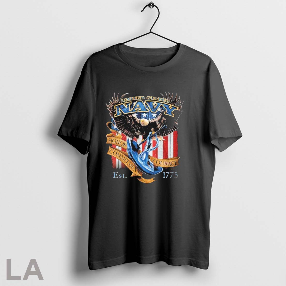 Original United States Navy Honor Courage Commitment National Naval Aviation Museum Est 1775 Fight Eagle