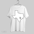 Original Vandegrift Vipers Texas Outline Map Graphic