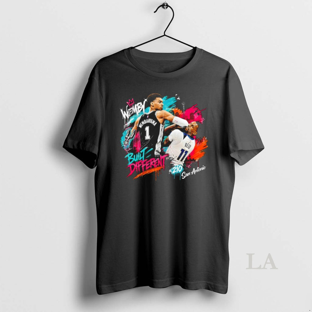 Original Victor Wembanyama Elbow Naz Reid Built Different 210 San Antonio 90s Styles