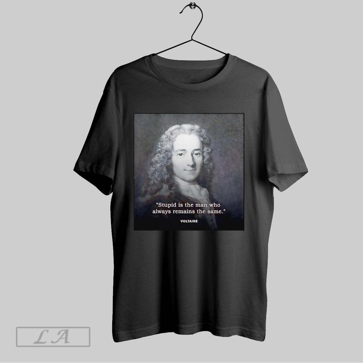 Original Voltaire Stupid Is The Man Who Always Remains The Same