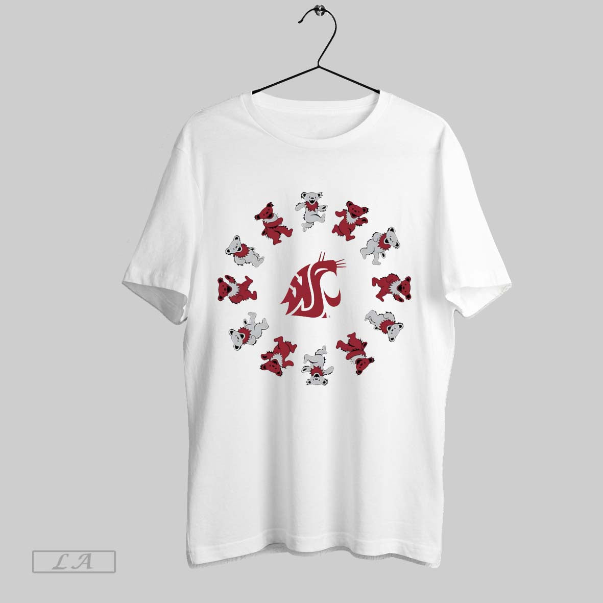 Original Washington State X Grateful Dead Circle Bears