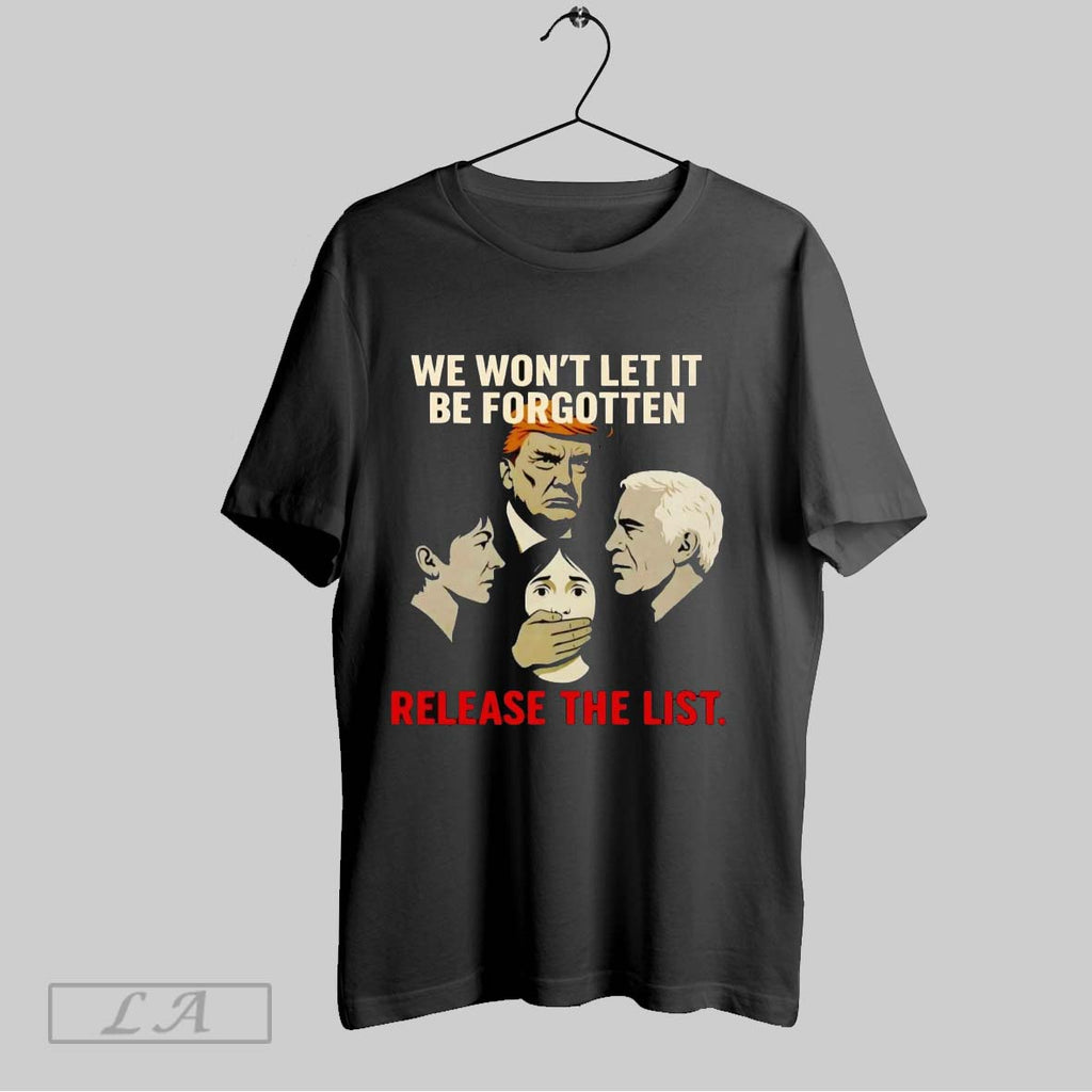 Original We Wont Let It Be Forgotten Release The List