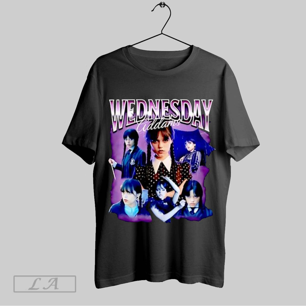 Original Wednesday S2 Addams Vintage Bootleg Horror Movie Halloween