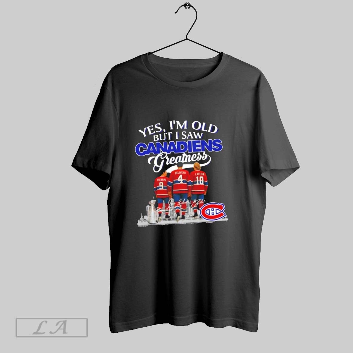 Original Yes Im Old But I Saw Montreal Canadiens Greatness Legends Skyline