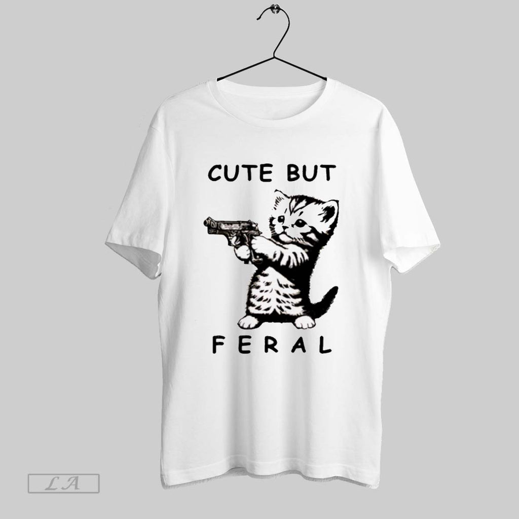 Original Bang Bang Meow Meow Cute But Feral Funny
