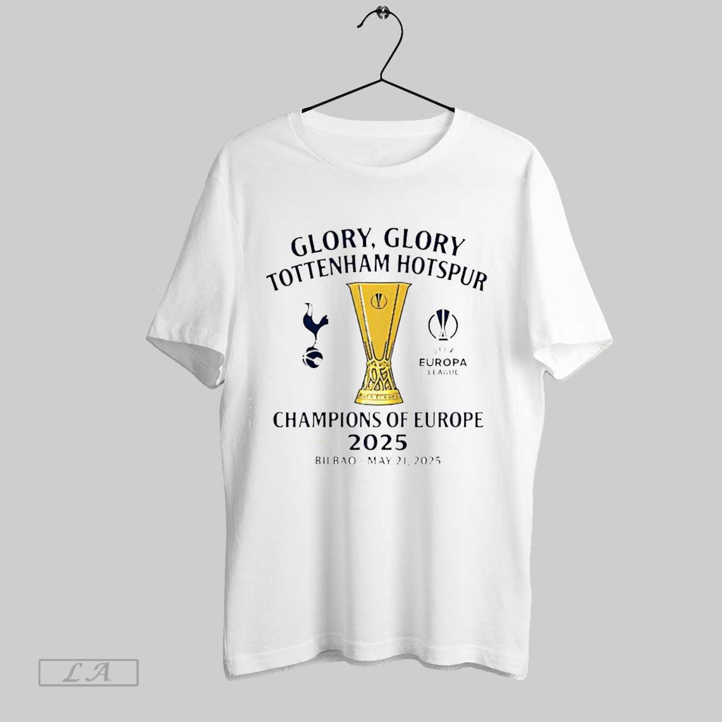 Original Glory Glory Tottenham Hotspur Champions Of Europe 2025