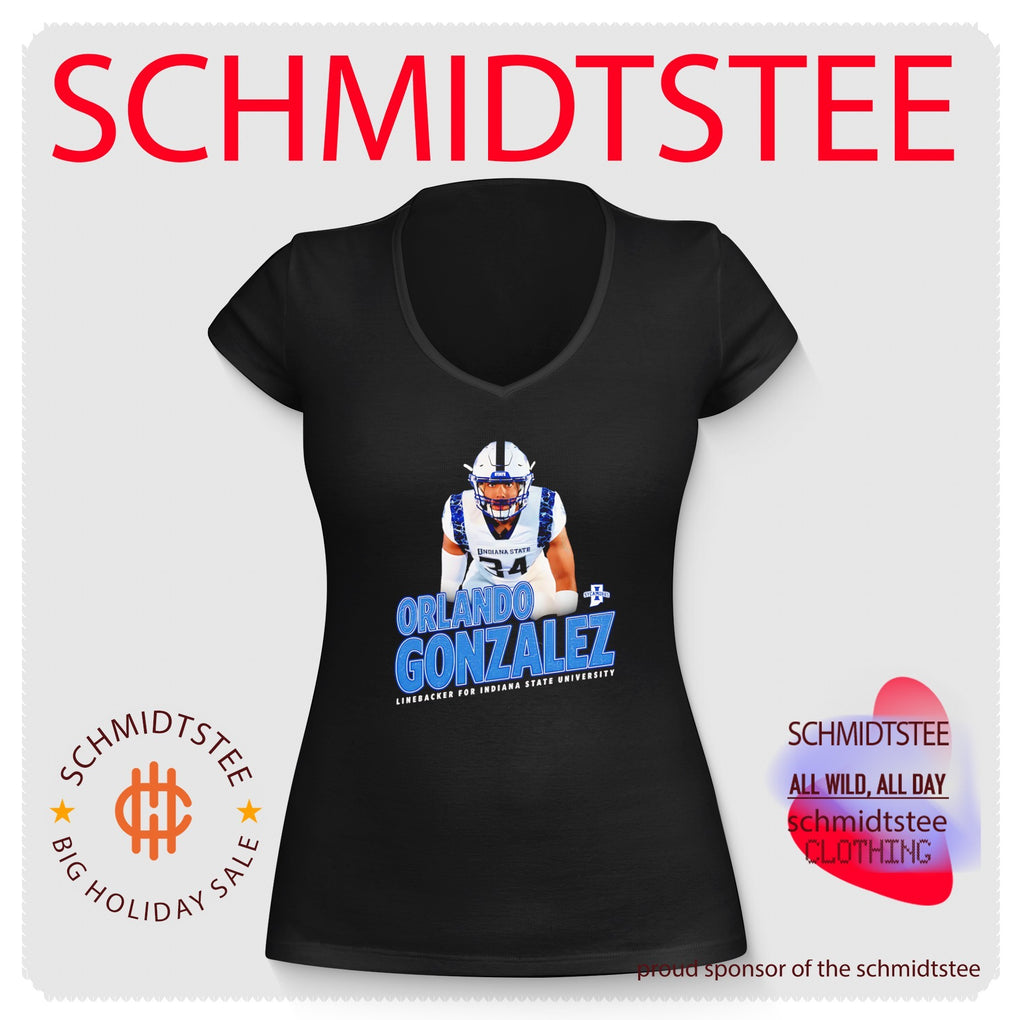 Orlando Gonzalez Indiana State Sycamores Linebacker shirt