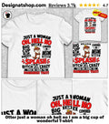 Otter just a woman oh hell no i am a big cup of wonderful shirt