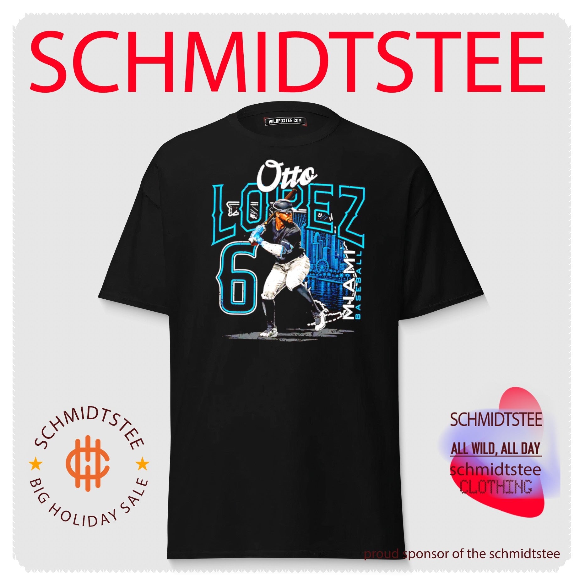 Otto Lopez Miami Marlins Baseball MLB shirt