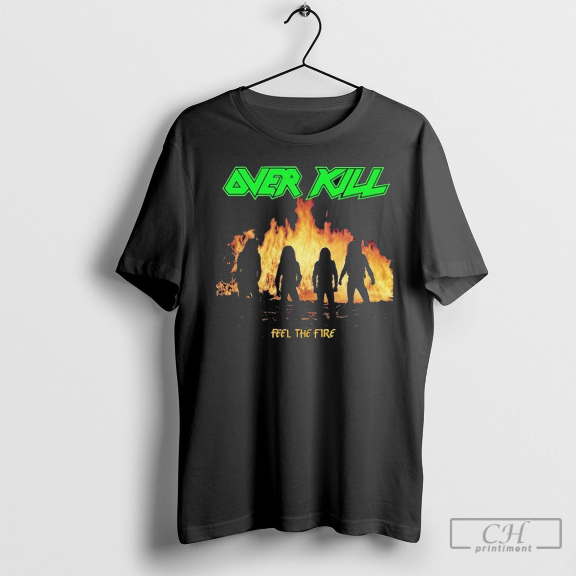 Overkill Feel The Fire Shirts