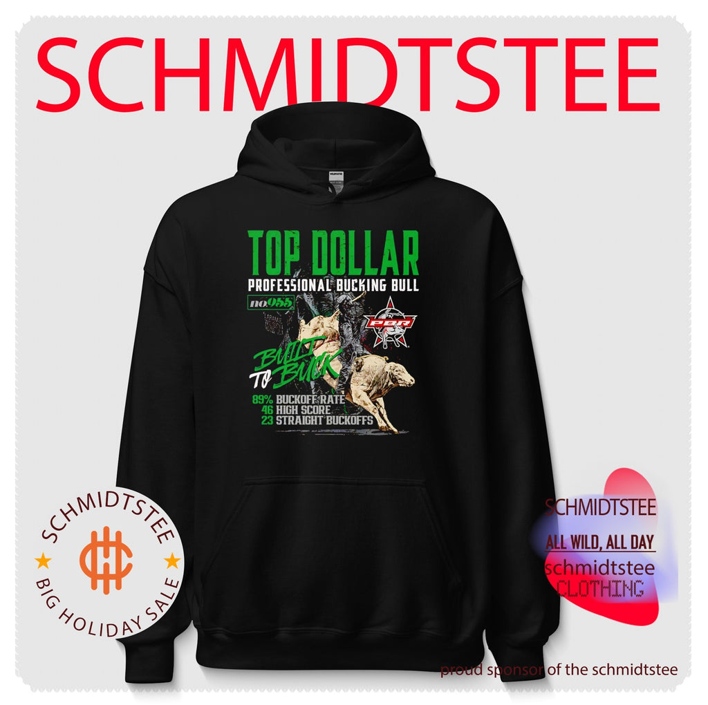 PBR Top Dollar Built to Buck Professional Bucking Bull shirt