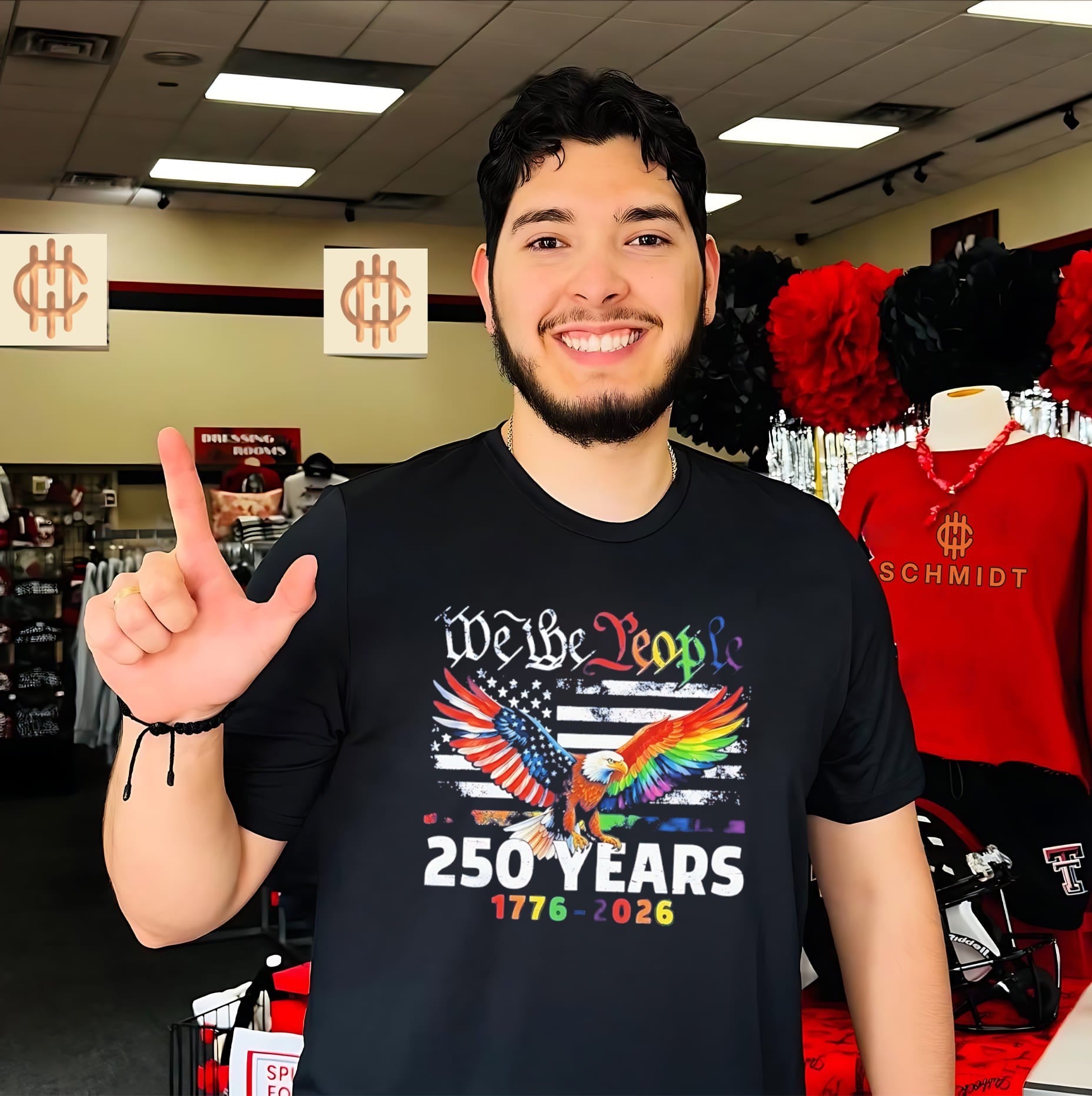 We The People 250 Years 1776 2026 Pride shirt