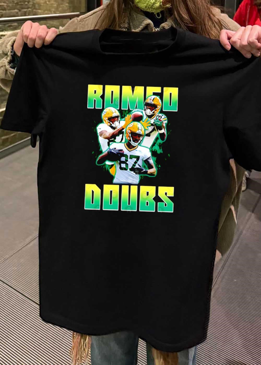 Packers Football Apparel Romeo Doubs Green Bay Packers T-Shirt