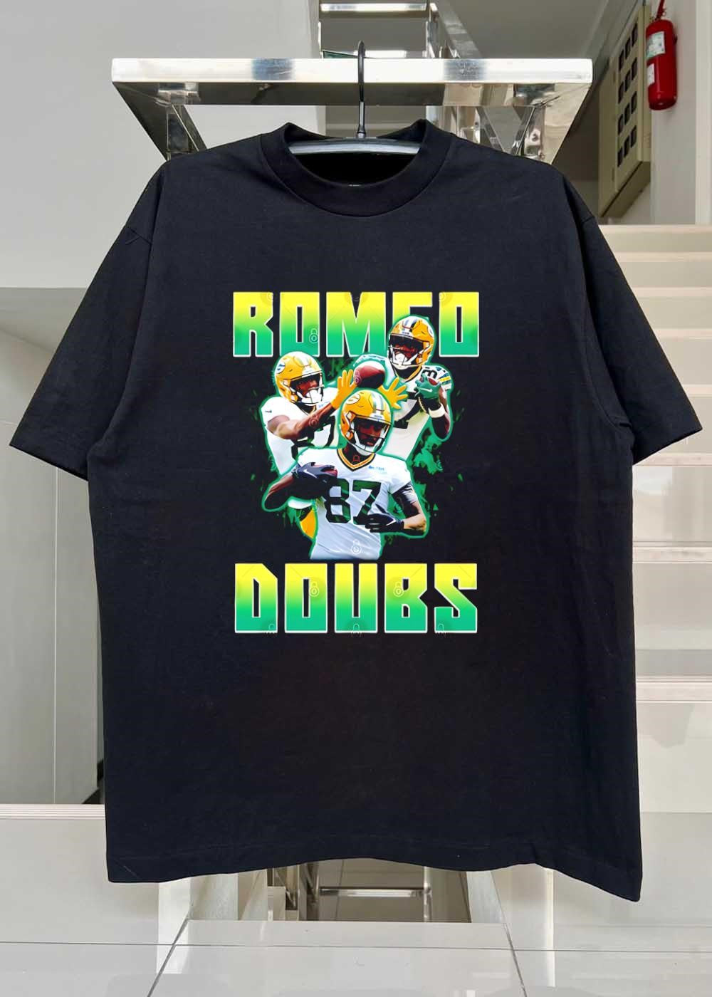 Packers Football Apparel Romeo Doubs Green Bay Packers T-Shirt