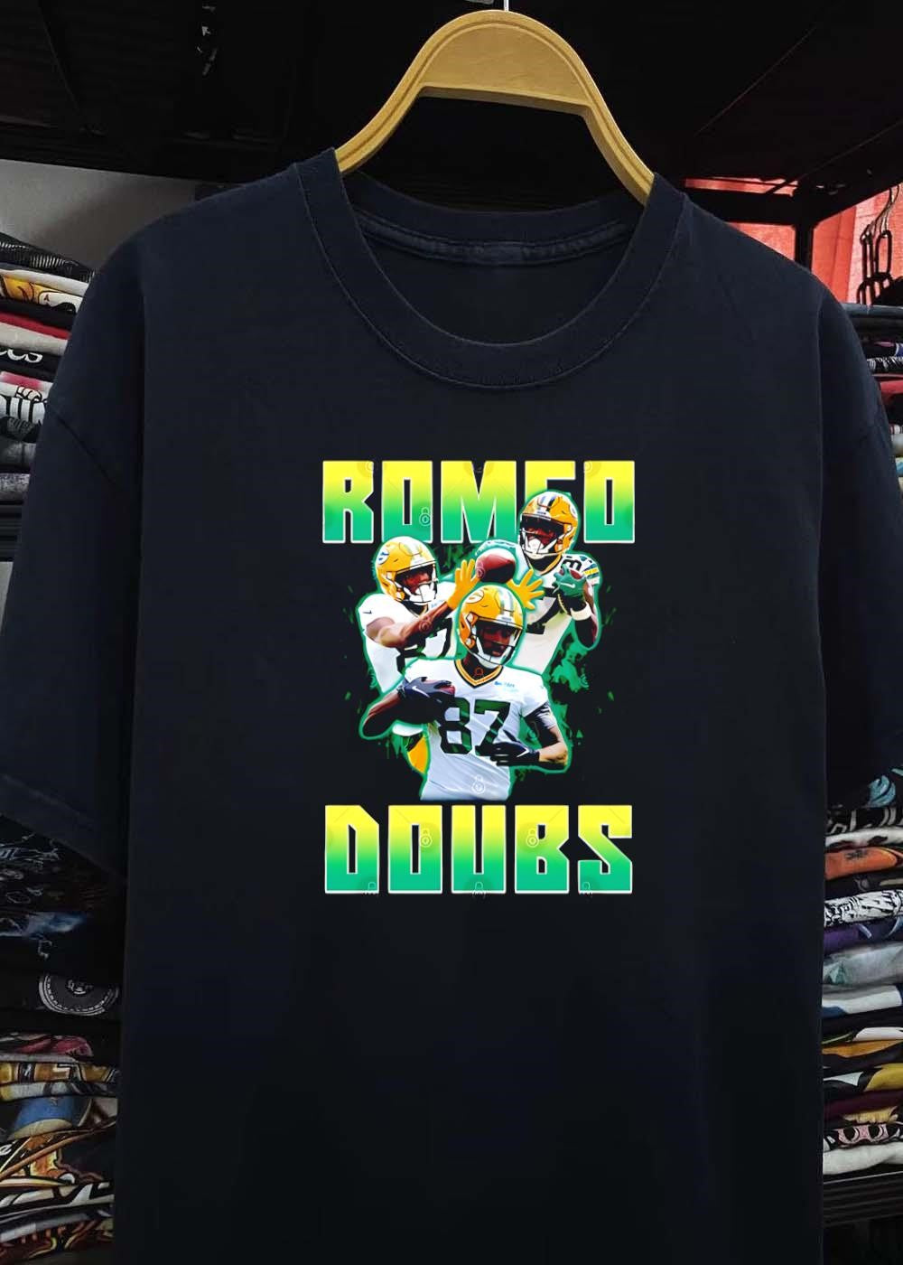 Packers Football Apparel Romeo Doubs Green Bay Packers T-Shirt