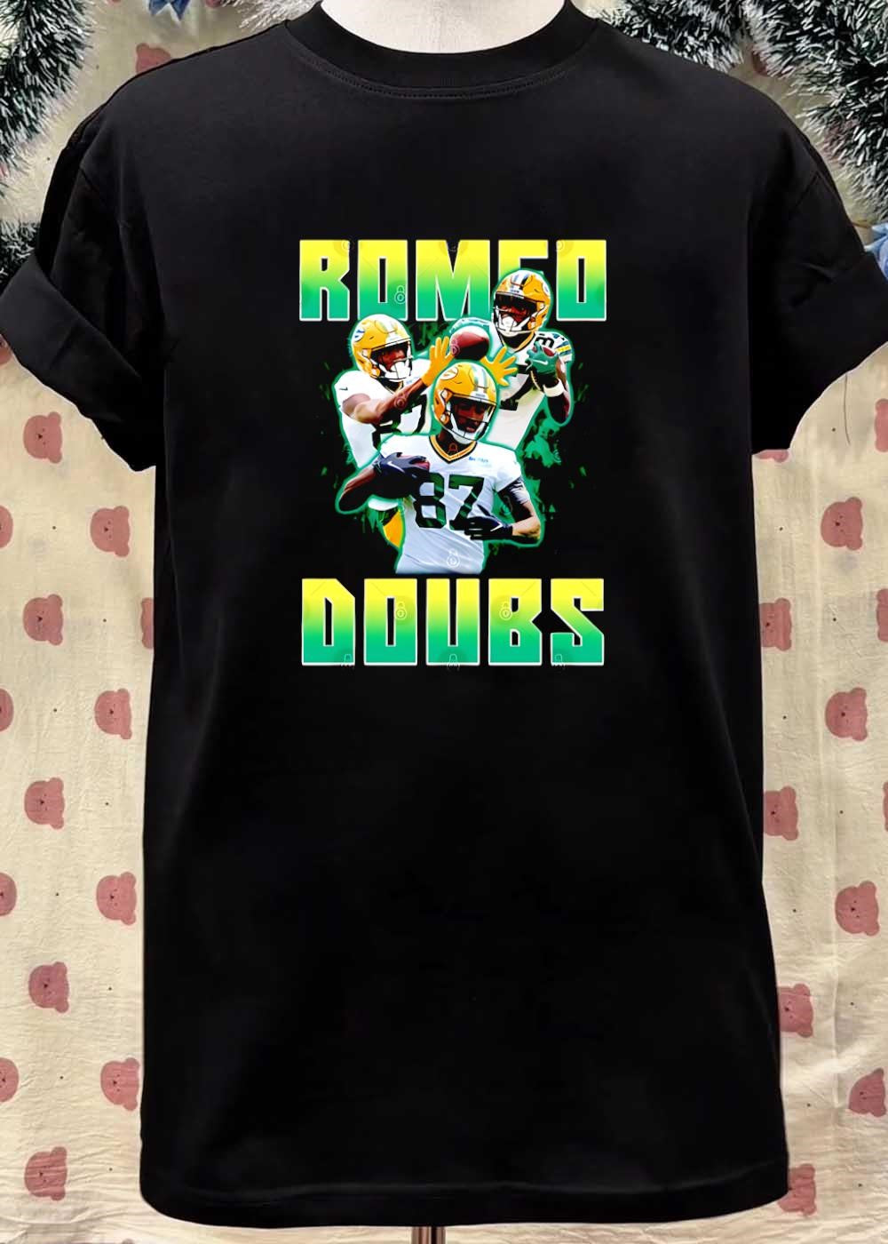 Packers Football Apparel Romeo Doubs Green Bay Packers T-Shirt