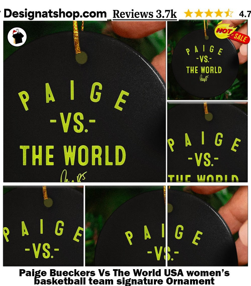Paige Bueckers Vs The World USA women’s basketball team signature shirt