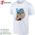 Paige Bueckers throwing ball Dallas Wings portrait shirt