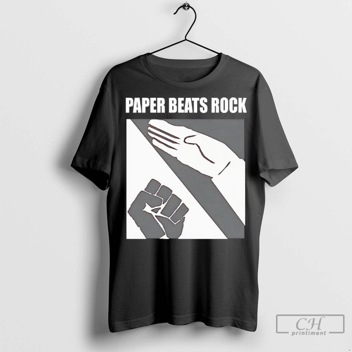 Paper Beats Rock T Shirts Jpg