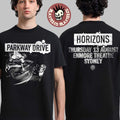Parkway Drive Killing Horizons Tour 2026 Sydney Australia At Enmore Theatre On 13 August 2026 With Horizons T-Shirt