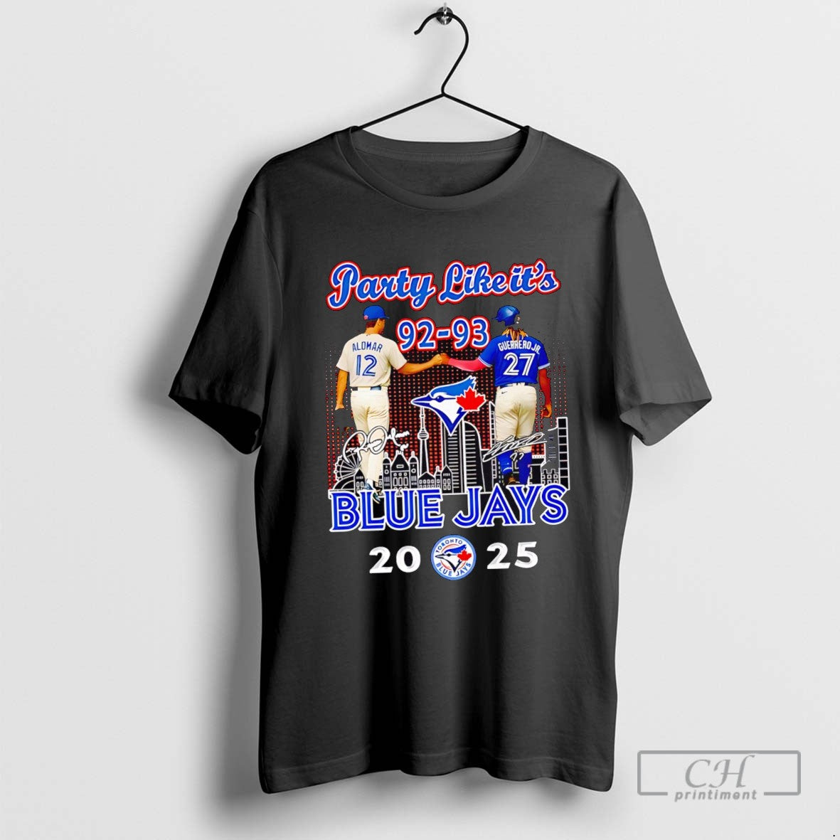 Party Like Its 92 93 Blue Jays 2025 Signature Long Sleeve