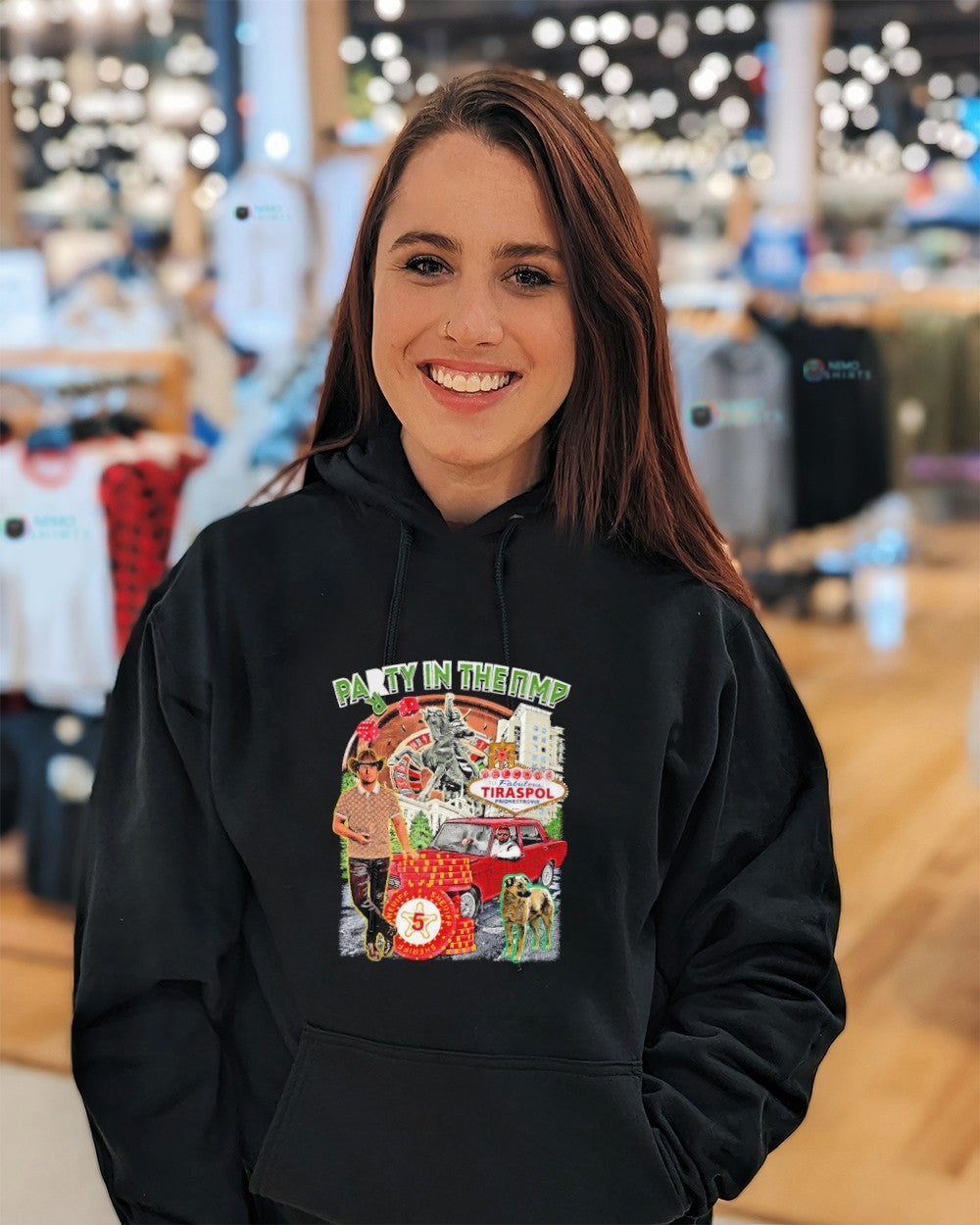 Party in the NMP welcome to fabulous Tiraspol Pridnestrovie shirt