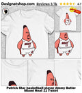 Patrick Star basketball player Jimmy Butler Miami Heat 11 shirt