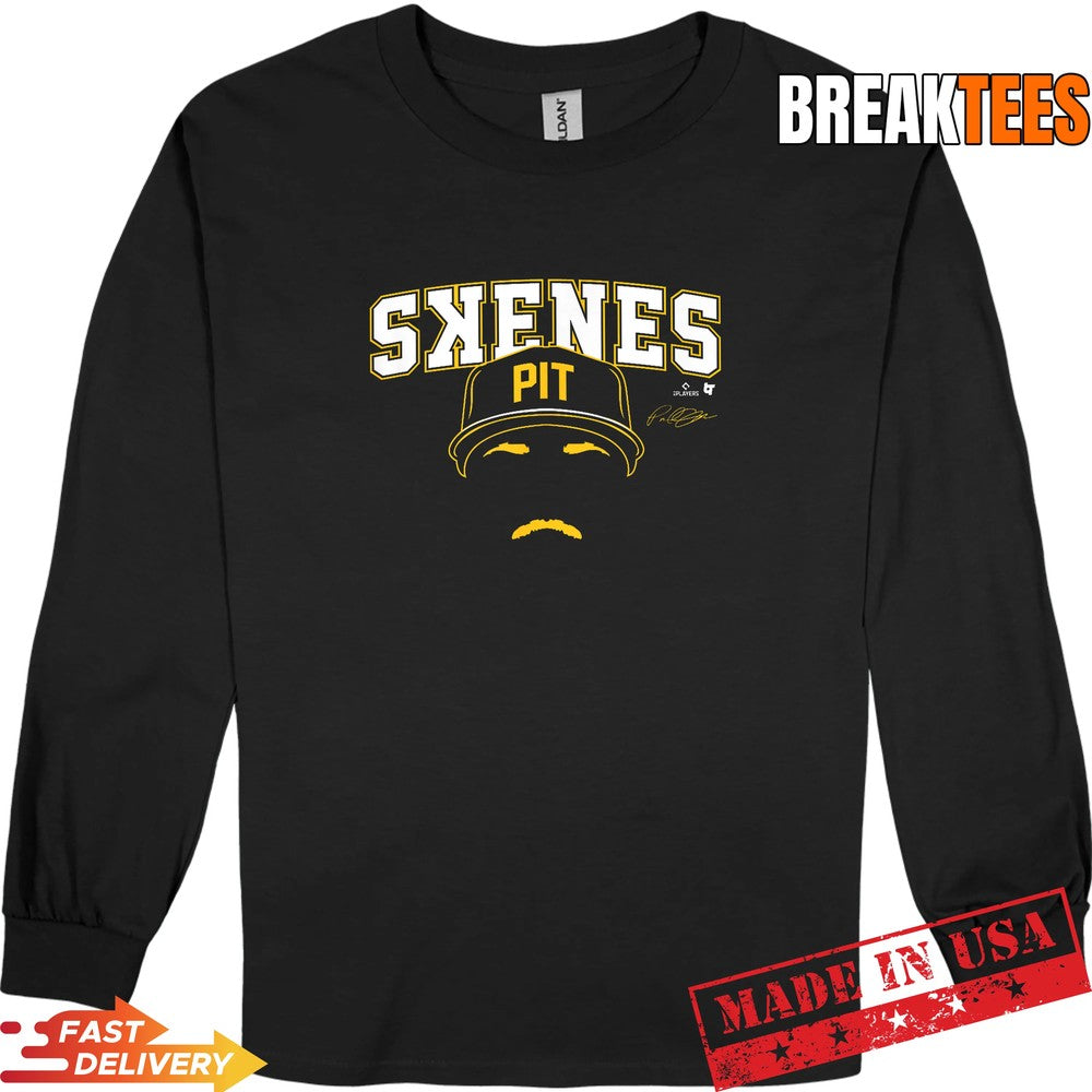 Paul Skenes Backwards K Pittsburgh Baseball Shirt