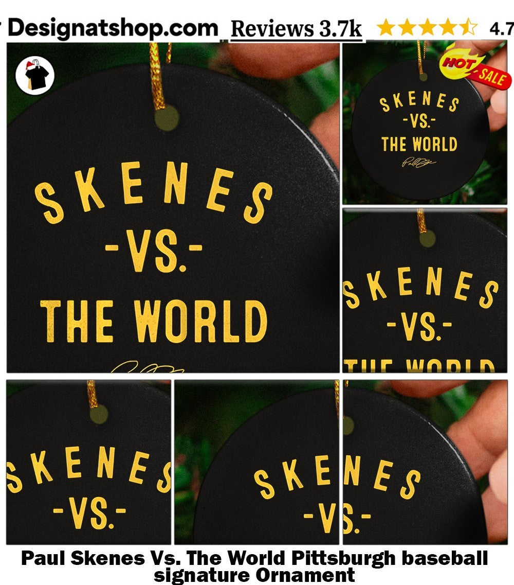 Paul Skenes Vs. The World Pittsburgh baseball signature shirt