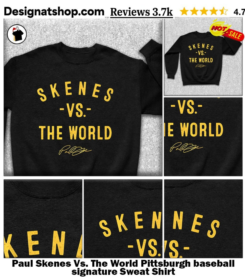 Paul Skenes Vs. The World Pittsburgh baseball signature shirt