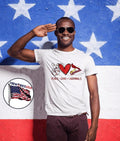 Peace Love Cardinals St. Louis Baseball Fan Graphic shirt