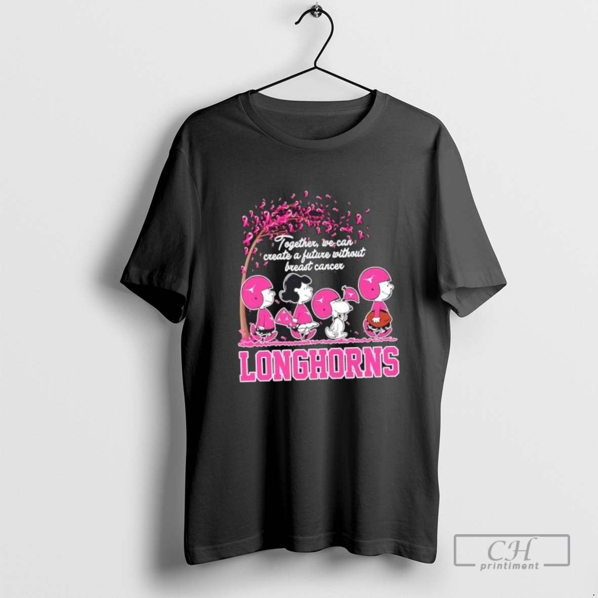 Peanuts Together We Can Create A Future Without Breast Cancer Texas Longhorns