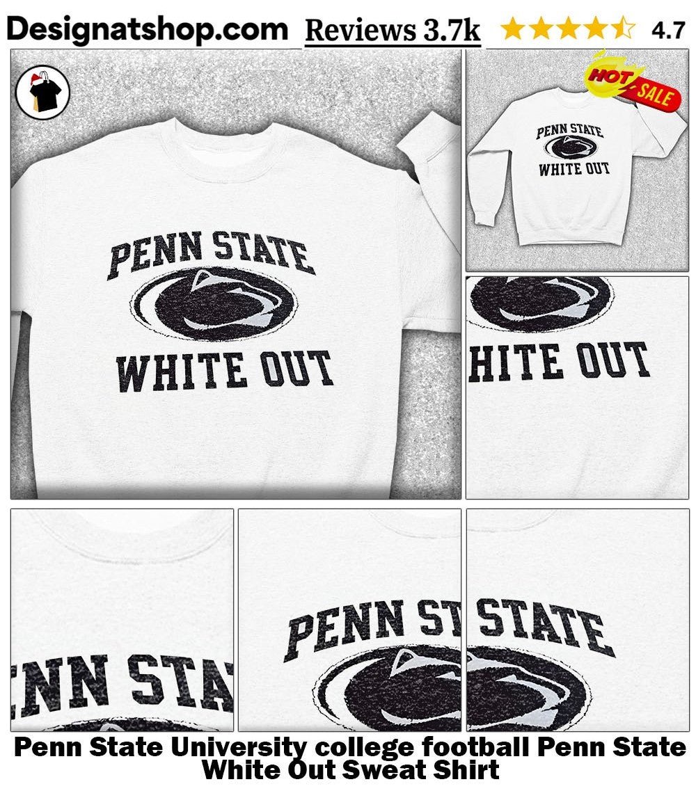 Penn State University college football Penn State White Out shirt