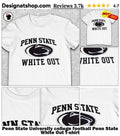Penn State University college football Penn State White Out shirt