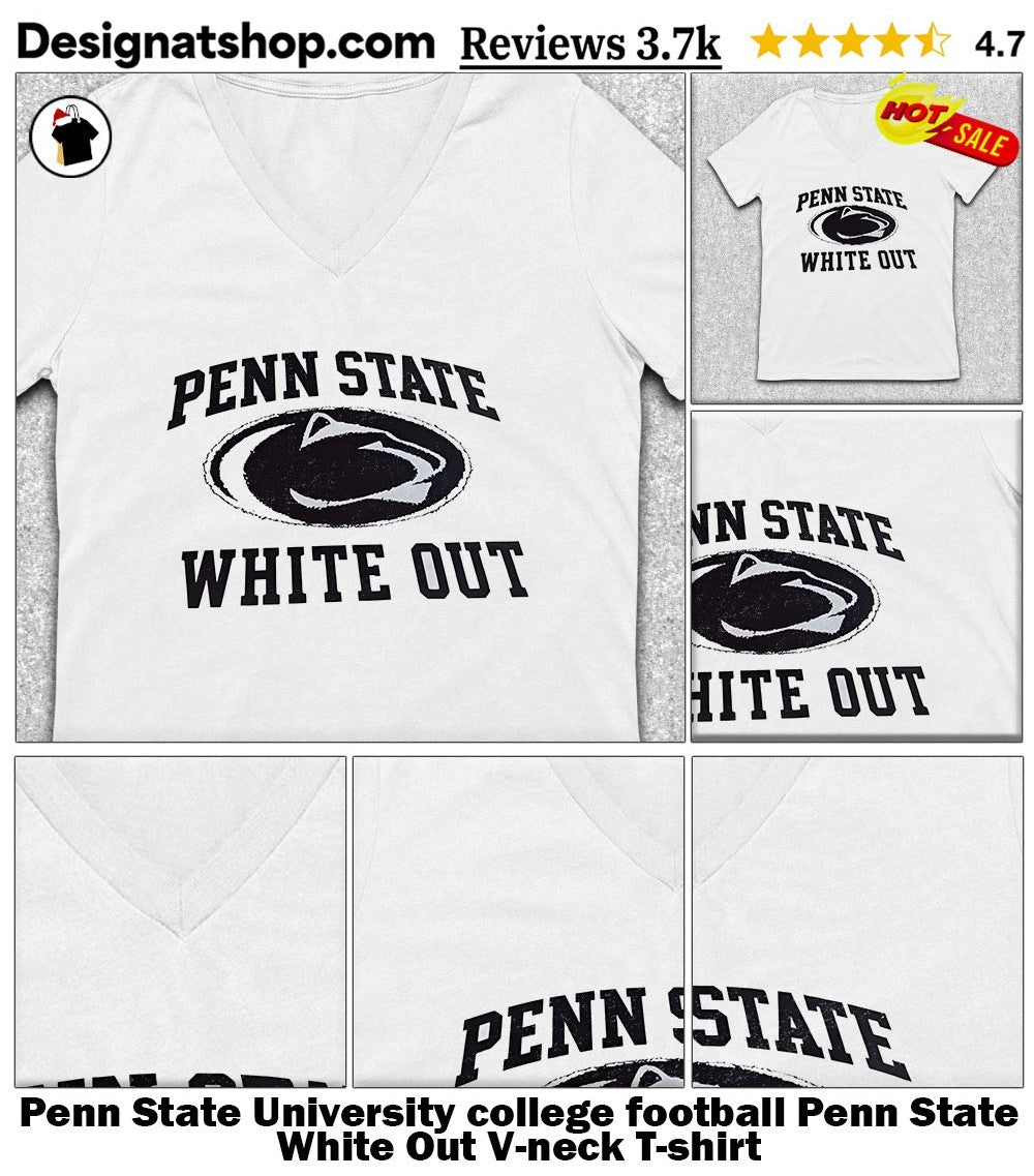 Penn State University college football Penn State White Out shirt