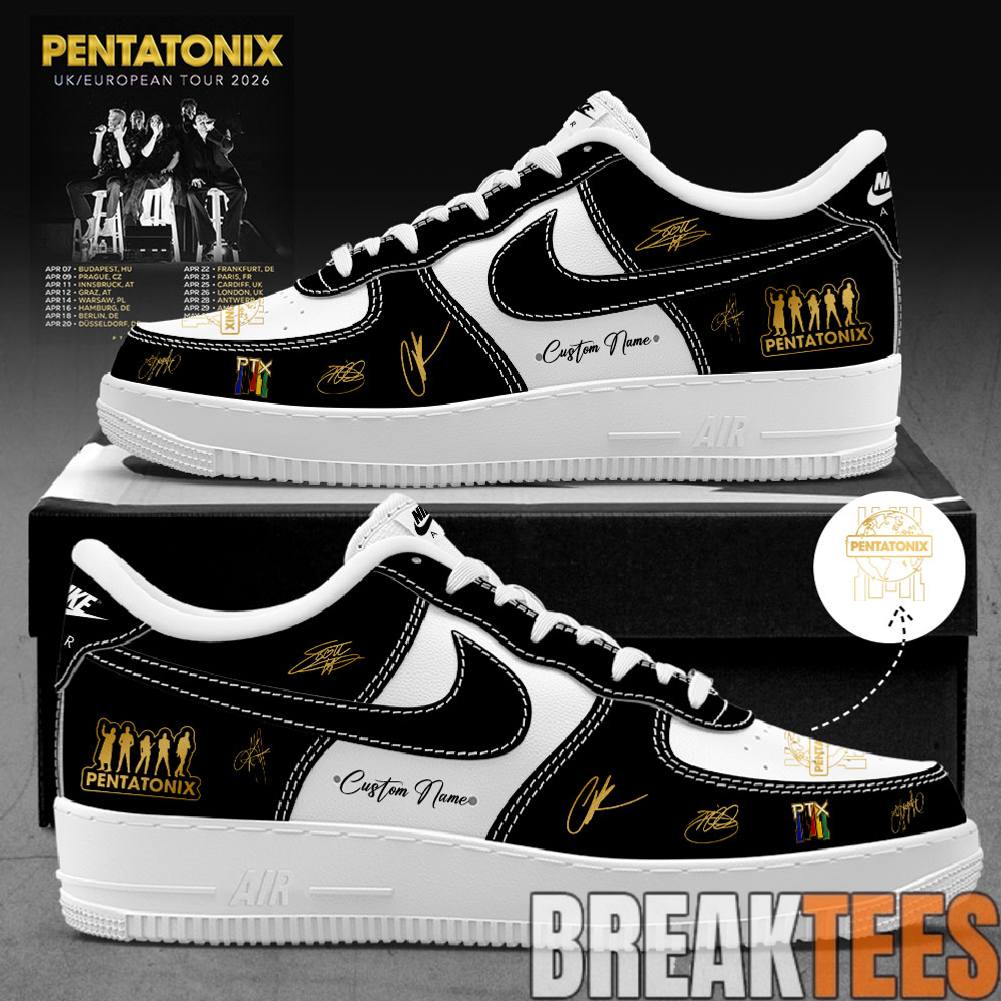 Pentatonix UK EUROPEAN 2026 TOUR Special Air Force 1