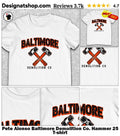Pete Alonso Baltimore Demolition Co. Hammer 25 shirt