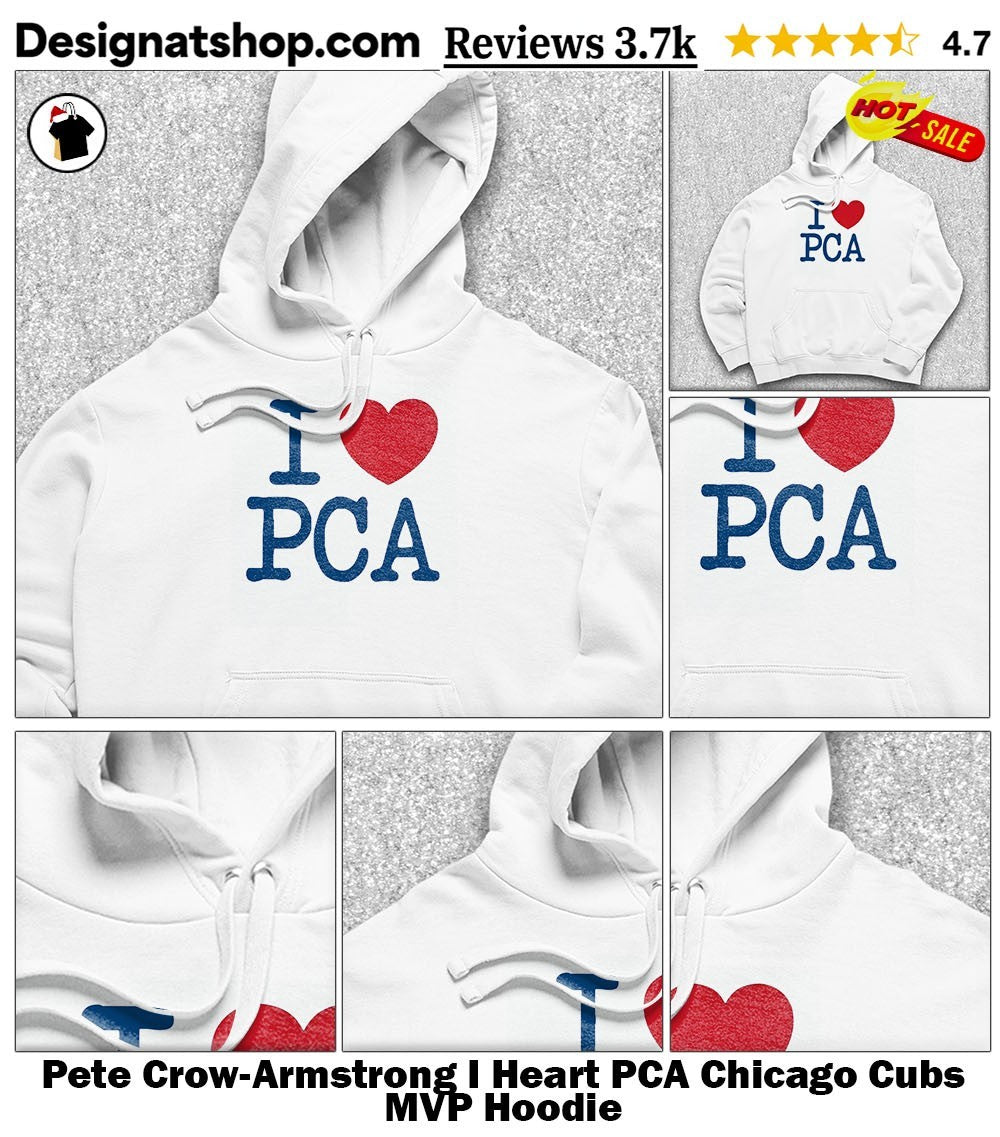 Pete Crow-Armstrong I Heart PCA Chicago Cubs MVP shirt