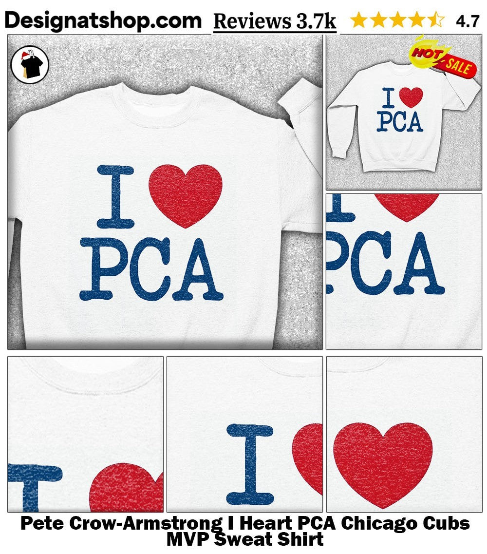 Pete Crow-Armstrong I Heart PCA Chicago Cubs MVP shirt
