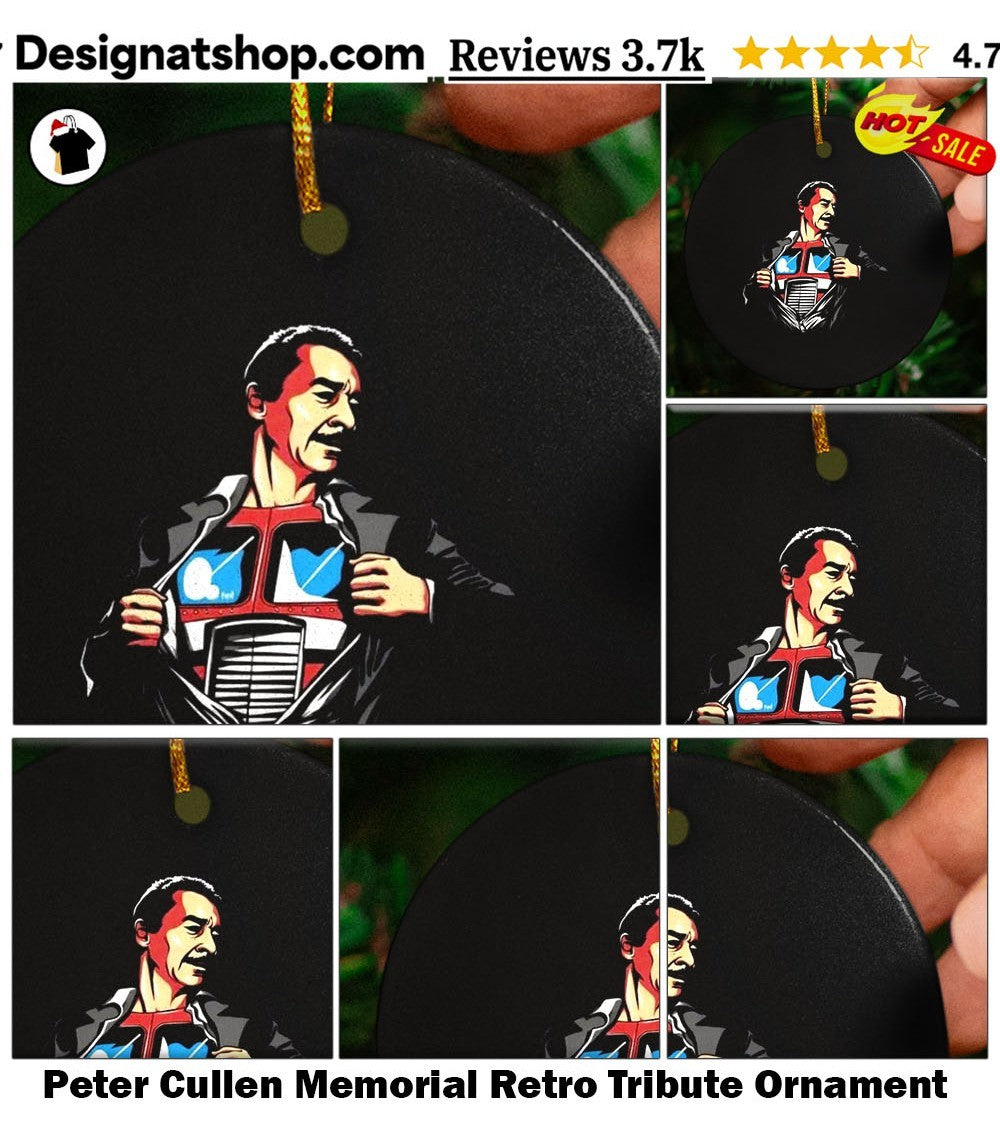 Peter Cullen Memorial Retro Tribute shirt