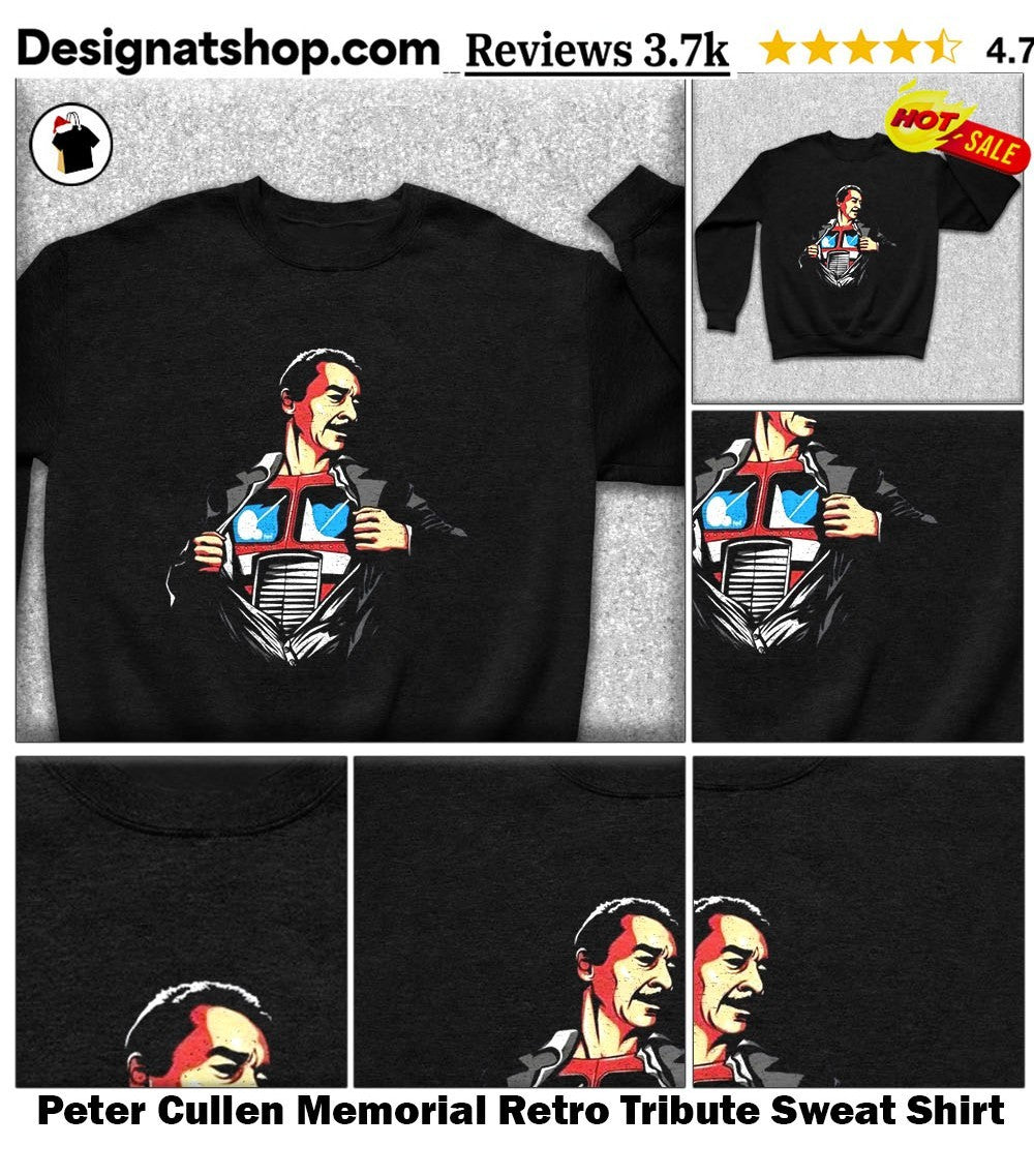 Peter Cullen Memorial Retro Tribute shirt