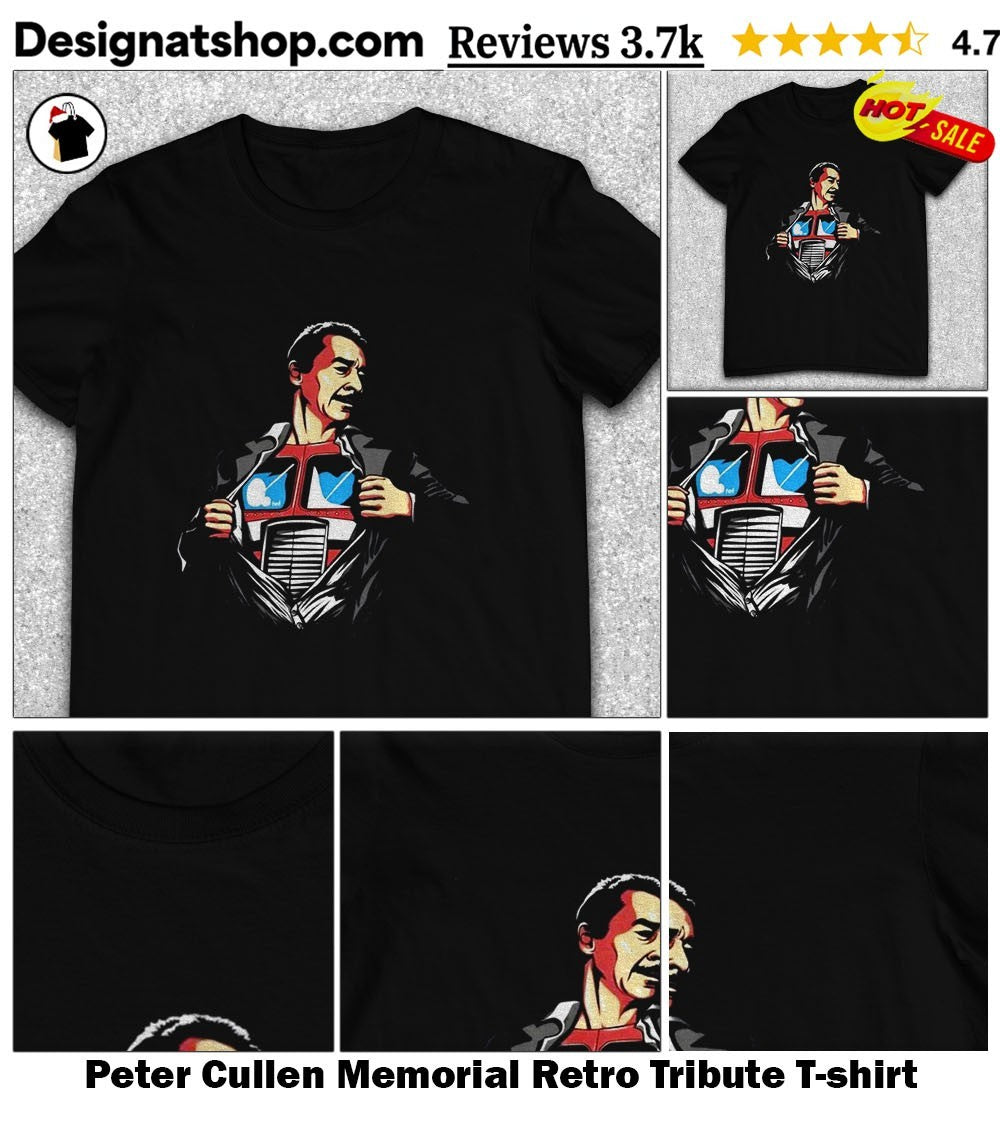 Peter Cullen Memorial Retro Tribute shirt