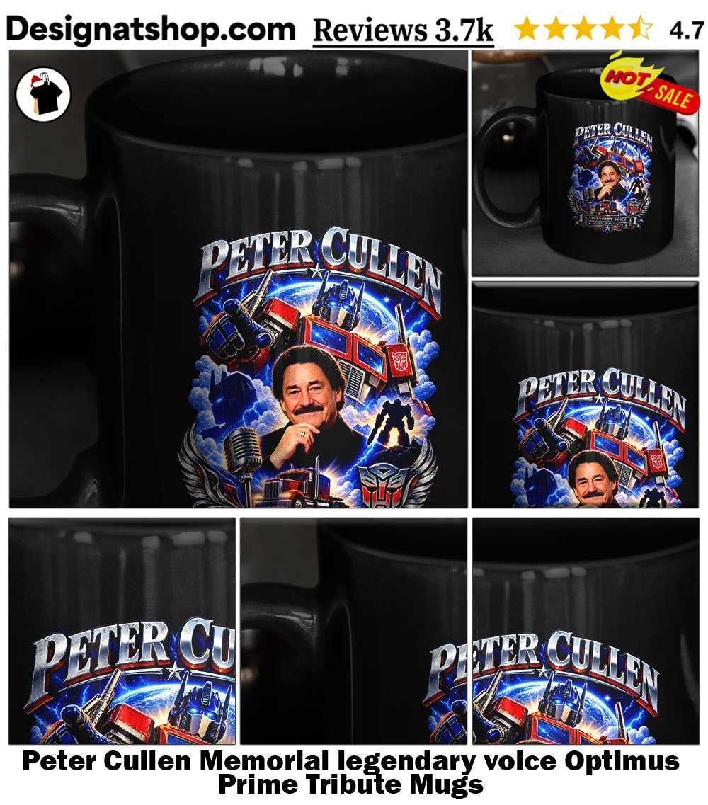 Peter Cullen Memorial legendary voice Optimus Prime Tribute shirt